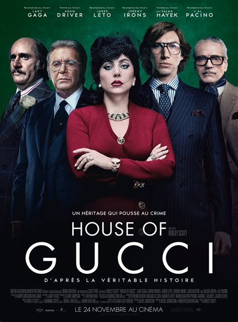 gucci film cast|cast of house Gucci movie.